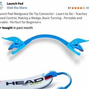 Blue Ski Tip Connector